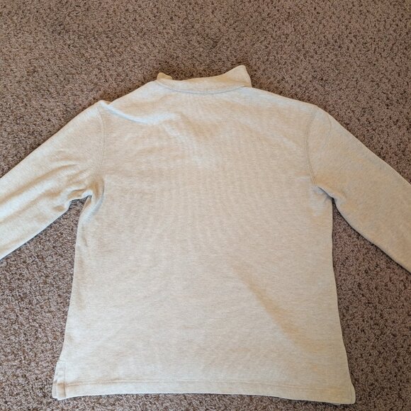 Polo Ralph Lauren Pullover Sweater Men’s L Beige 1/4 Zip - Picture 9 of 13